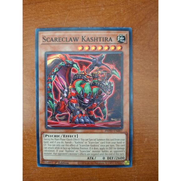 Classic Photon Hypernova Scareclaw Kashtira PHHY-EN007 Yu-gi-oh Monster Card - Picture 1 of 2